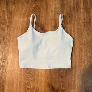 White Workout Tank Top